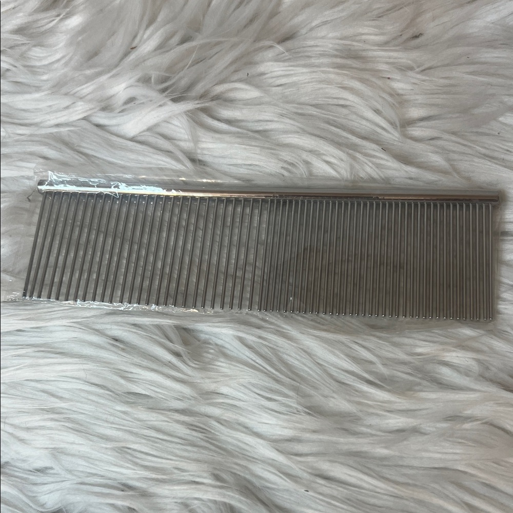 Silver Metal Comb